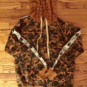 A bathing ape X MCM hoodie